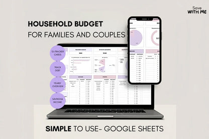 Budgeting Template for Excel& Google Sheets (ALL currencies)